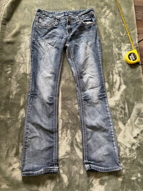 Women’s Bootcut Jeans in Faded Blue by (blank)